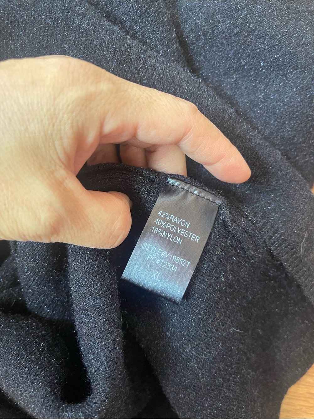 POMANDER PLACE Winter black Vivianne Dress size XL - Picture 7 of 10
